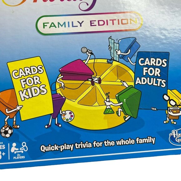 Trivial Pursuit Family Edition Board Game Fun Trivia For Kids & Adults - Picture 3 of 11